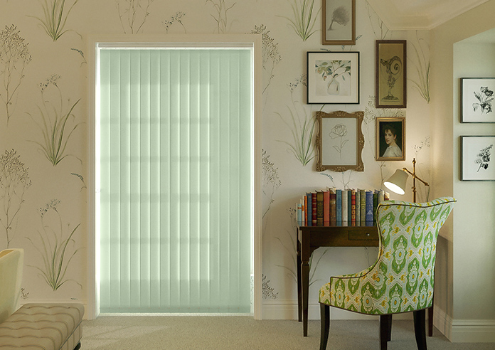Amalfi, Soft Green - Vertical Blind - Image 6
